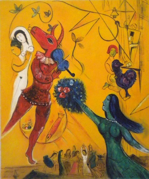 Vendita falso d'autore The dance di Marc Chagall